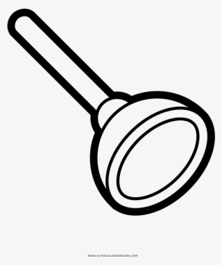 Plunger Coloring Page