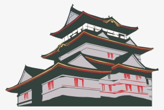 Japan House Euclidean Vector Clip Art - Odawara Castle