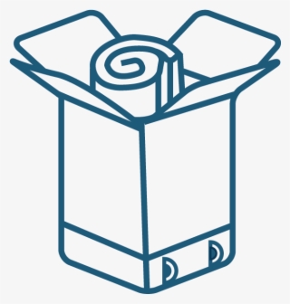 Skyler Mattress Box Icon White - Mattress In A Box Icon