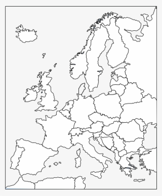 Blank Map - Map Of Roman Air Bases - 1979x2400 PNG Download - PNGkit