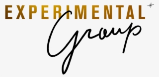 With Our Signature Style, Experimental Group Encompasses - Calligraphy