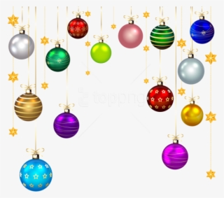 Hanging Christmas Balls Decor Png Free Png Images Toppng - Hanging Christmas Decorations Png