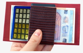 In Case You Are Someone Who Has Just Begun Collecting - Gold Gram Bar Wallet