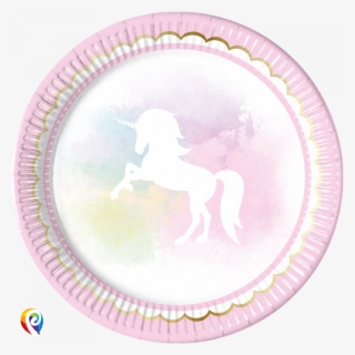 Believe In Unicorns Paper Plates - 5201184893456