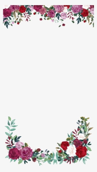 Roses Wedding Snapchat Filter Geofilter Maker On Filterpop - Garden Roses