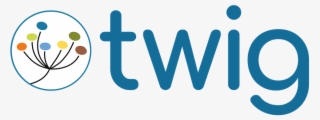 Twig Blue Logo - Vector