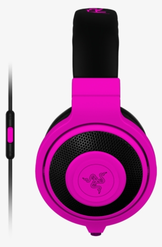 Razer Kraken Mobile Analog Music & Gaming Headset, - Razer Kraken Mobile Pink