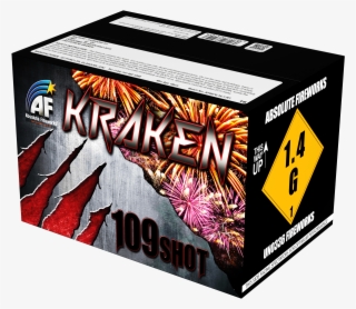 Kraken From Cardiff Fireworks - Graphic Design