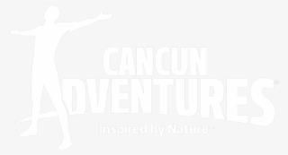 Cancun Adventures White Low Png - Poster