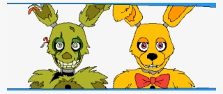 Springtrap And Springbonnie - Cartoon