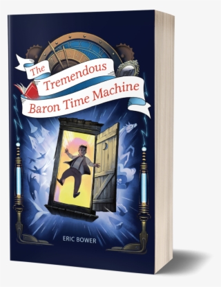 The Tremendous Baron Time Machine Book Cover, Outhouse, - The Tremendous Baron Time Machine