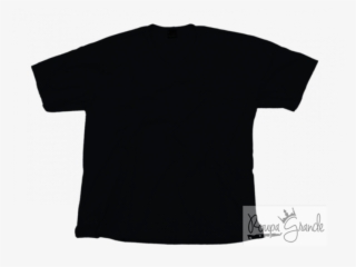 Camiseta Preta Lisa Png - Active Shirt