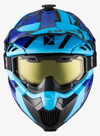 Titan Air Flow Hopover Blue - Motorcycle Helmet