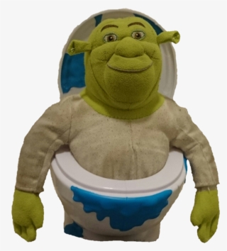 If Yall Wanna Meme The Shrek Coming Out The Toilet - Shrek Transparent