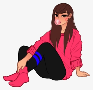 Va Overwatch Dva Dva Overwatch Not Digging That Bubblegum - Girl