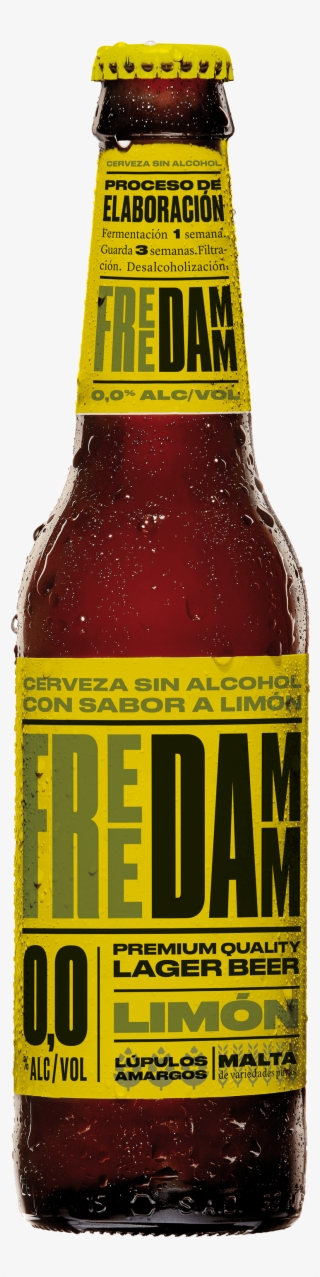 Lemon Flavoured Non Alcoholic Beer - Free Damm Lemon