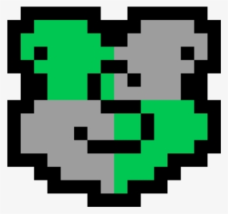 Slytherin - Pixel Art Harry Potter Gryffindor