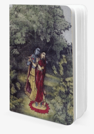 Dailyobjects Indian Mythology Krishna Radha A5 Notebook - Painting