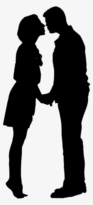 Big Image - Love Silhouette Couple Png