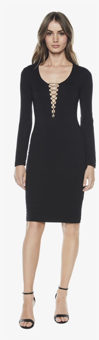 Strung Out Dress In Colour Caviar - Mother Of The Groom Dresses Apple Shape