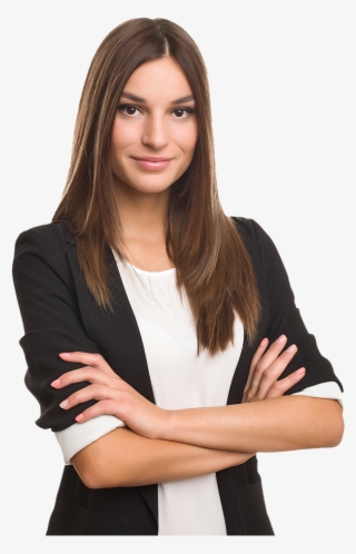 Business Computer Png - Computer Girl Png