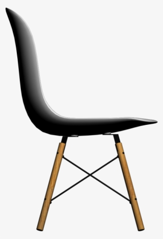 Eames Plastic Side Chair Dsw By Vitra - Side Of Chair Png