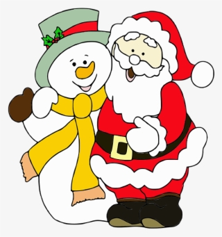 Office Closed - Santa Christmas Clip Art