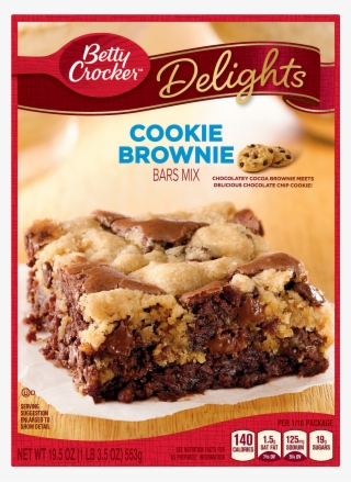Betty Crocker Delights Dessert Bar Mix Supreme Cookie - Betty Crocker Walnut Brownie Mix