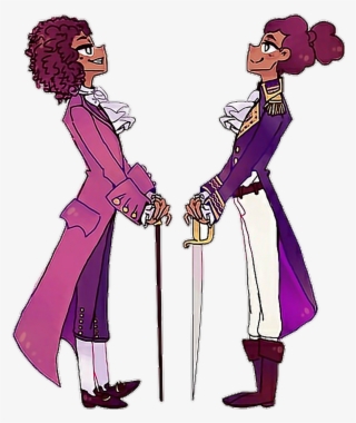 #hamilton #hamiltonthemusical #lafayette #thomasjefferson - String Soulmate Au