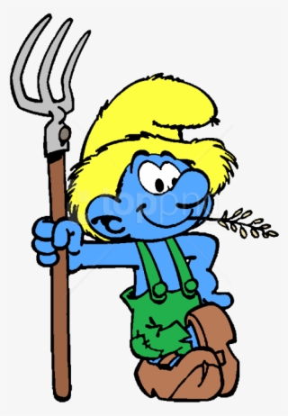 Download Farmer Clipart Png Photo - Farmer Smurf Png