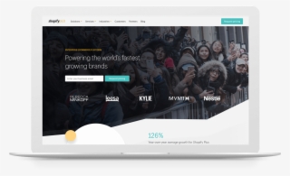 Learn More About Shopify Plus - Tablet Computer