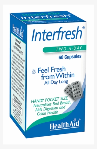 Healthaid Interfresh 60's Capsules - Box