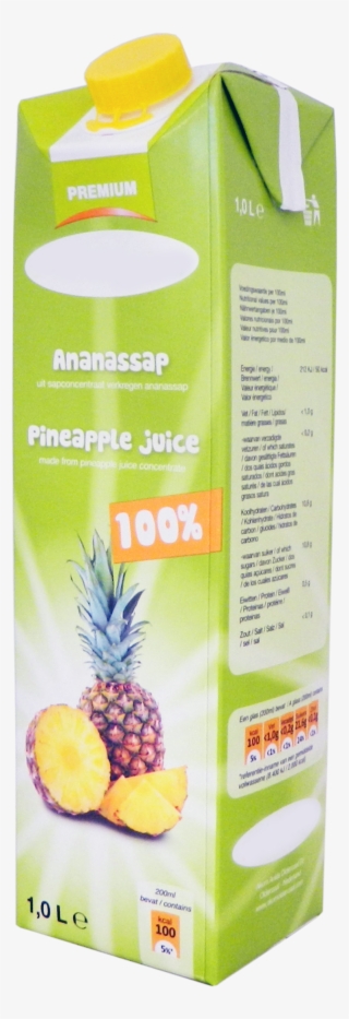 Premium Pineapple Juice 1,0 Liter - Fruit Action Ananas