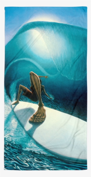 Right Past The Light Beach Towel - Right Past The Light