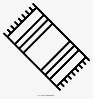 Beach Towel Coloring Page - Promo Code Icon Png