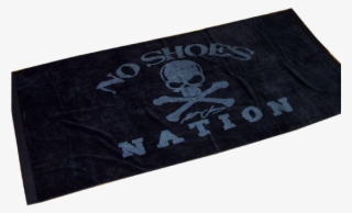 Kenny Chesney No Shoes Nation Beach Towel-black - Placemat