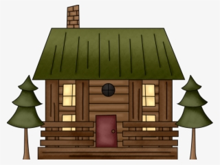 Cabin Clipart Mountain Cabin - Log Cabin Clip Art