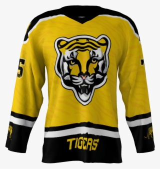 Tigers Custom Hockey Jersey - Hockey Jersey Transparent Background