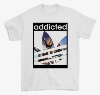 Fortnite Battle Royale X Adidas Logo Addicted White - Missile