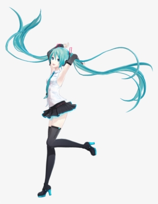 Clipart Library Stock Hatsune V X Yoistyle Dl By Adan - Hatsune Miku Mmd Model 3d Download