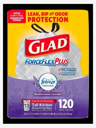 Glad 13 Gallon Forceflexplus Drawstring Bags - Glad Trash Bags