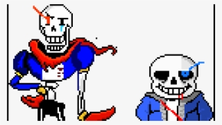 Disbelief Papyrus Genocide Sans Can You Win - Pixel Art Undertale Papyrus