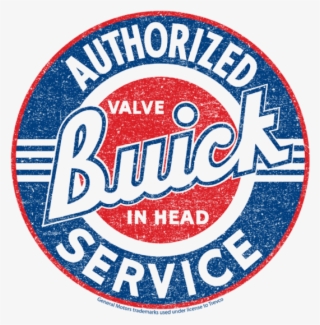 Buick Authorized Service Juniors V Neck T Shirt - Buick