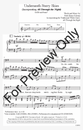 Underneath Starry Skies Thumbnail - Shaft Isaac Hayes Score