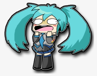 Miku Omg Face By Derp-girl2001 - Miku Omg Face