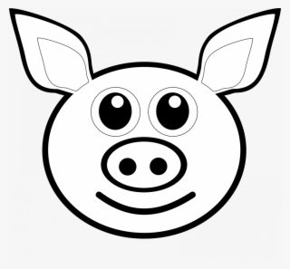 Ear Picture - Pig Face Coloring Pages