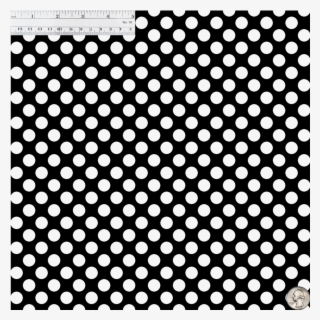 Black And White Polka Dot With Ruler - Empire State Plaza