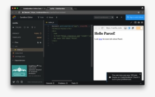 Codesandbox Full Javascript Project - Operating System