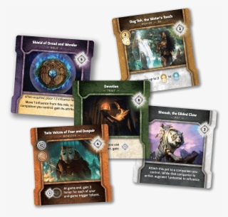 Forge Your Path, Restore Your Honor, Do Awesome Things - Vindication Board Game Cards