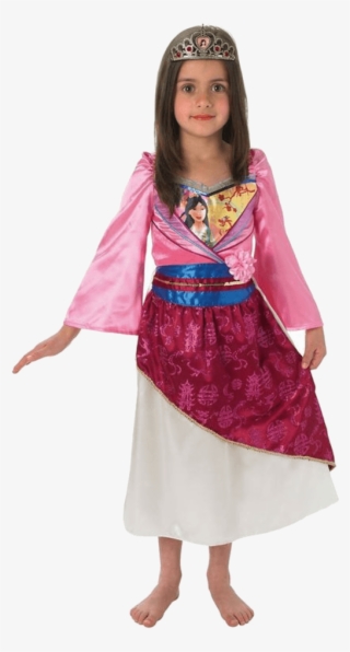 Child Disney Shimmer Mulan Costume - Princess Mulan